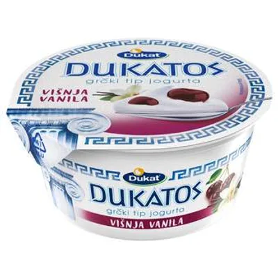 Dukat Jogurt Visnja Vanila Dukatos Somboled 150 g