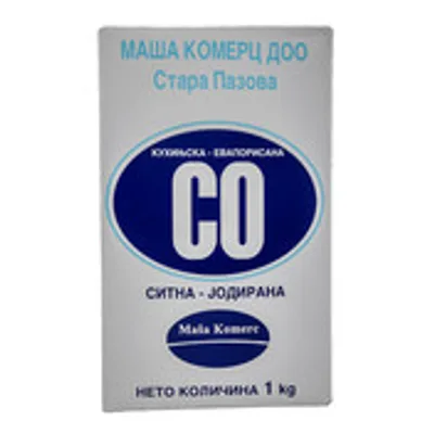 So Kuhinjska Varena So Produkt 1 kg