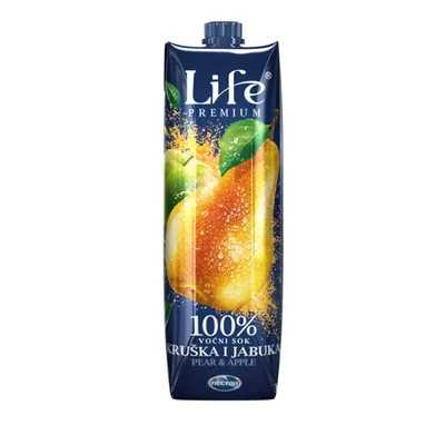 Nectar Sok Life Kruska 100% 1 L