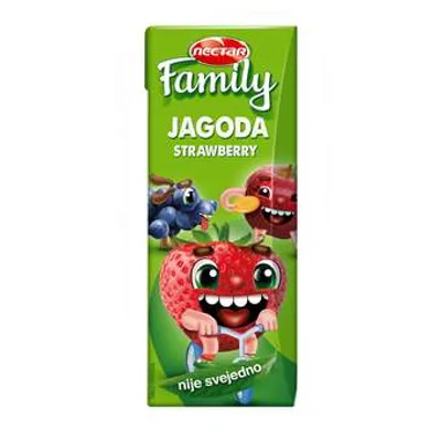 Nectar Sok Jagoda Brik 200 ml