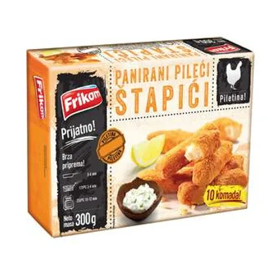 Frikom Pileci Stapici Panirani 300 g