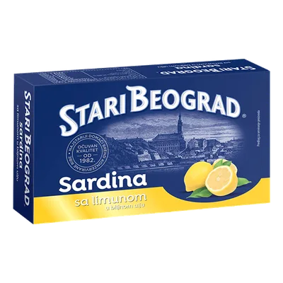 Sardine Sa Limunom Stari 100 g