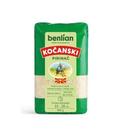 Pirinač Okruglo Zrno Benlian Food 400 g