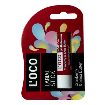 Mast za Usne Loco Stik Sheabutter&vitamin E Spf20 Hemigal 5 g
