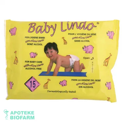 Maramice Vlazne Stenago Baby Lindo 15 Pc