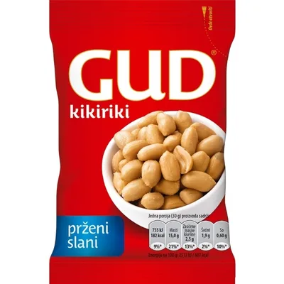Kikiriki Gud Prž Slani Marbo 40 g