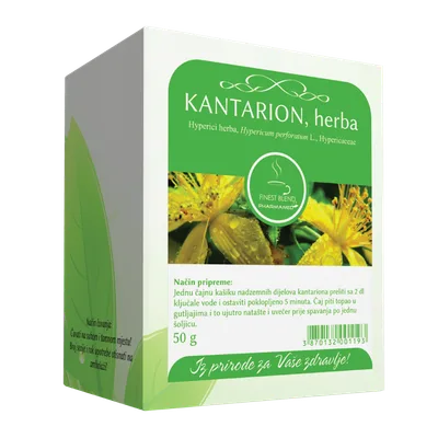 Čaj Kantarion Malina Impex 50 g