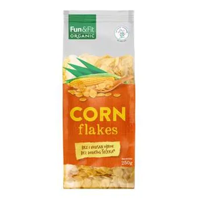 Corn Flakes Organski Fun&fit 250 g