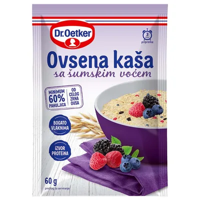Ovsena Kaša Šumsko Voće Fun & Fit 60 g