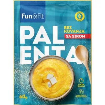 Palenta Kukuruzna Sa Sirom Fun&fit 55 g