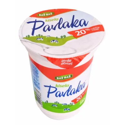 Kisela Pavlaka Baš 20%mm 380 g