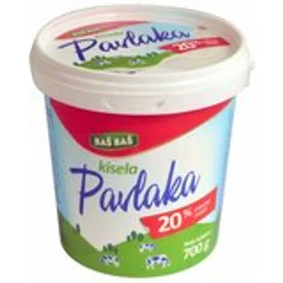 Kisela Pavlaka Baš 20%mm 700 g
