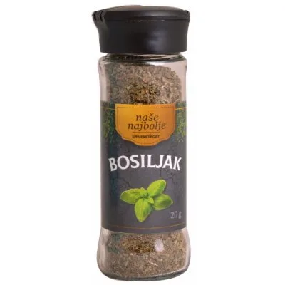 Začin Bosiljak Naše Najbolje Bočica 20 g