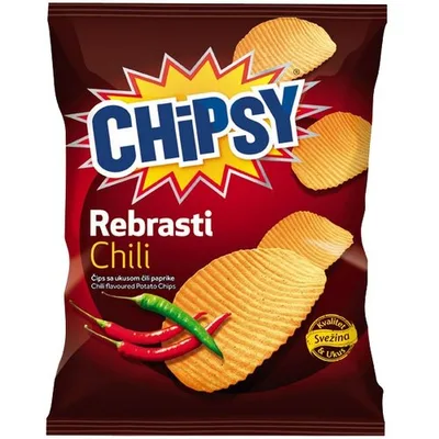 Čips Chipsy X Cut Chili Marbo 40 g