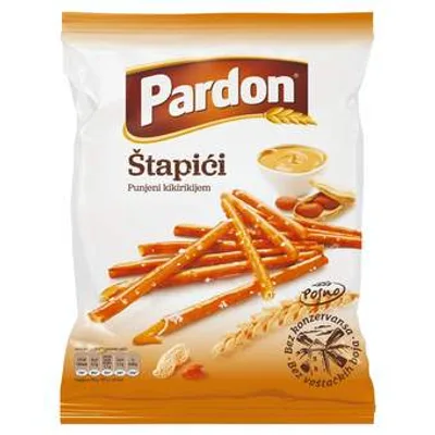 Stapici Punjeni Kikirikijem Pardon Marbo 210 g