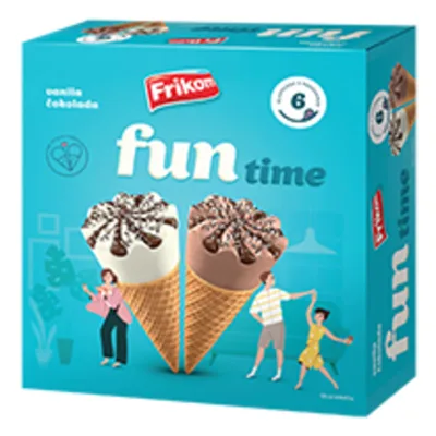 Frikom Delistirano Sladoled Box M6 Kornet 364 g