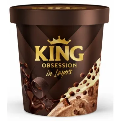 Sladoled King Choco Obsession 450 ml