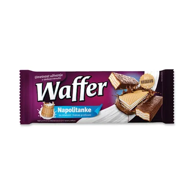 Napolitanke Mleko sa Prelivom Waffer 145 g
