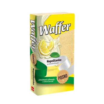 Vafel Posni Limun Waffer 400 g