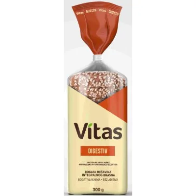 Hleb Klas Vitas Digestiv 300 g