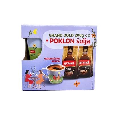 Grand Kafa Gold2x200g Pastelna Solja 400 g