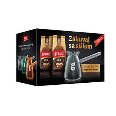 Kafa Grand Gold Staklena Dzezva 400 g