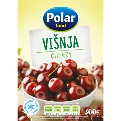 Polar Food Smrznuto Voće Višnja 300 g