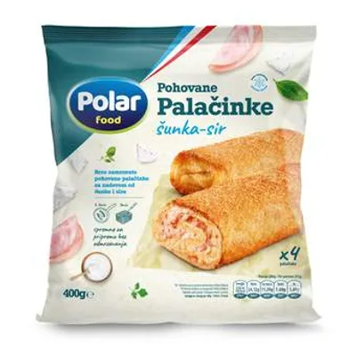 Polar Food Smrznute Pohovane Palacinke Sunka-Sir Polar F 400 g