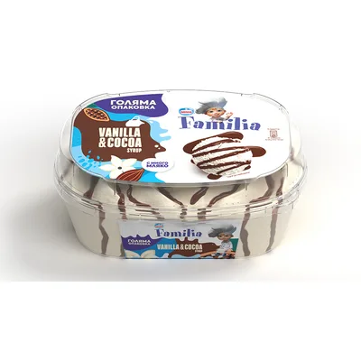 Froneri Sladoled Familia Vanilla Cocoa 900 ml