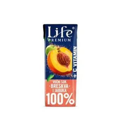 Nectar Sok Kids Breskva 100% Brik 200 ml