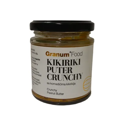 Granumfood Kikiriki Puter Crunchy 170 g
