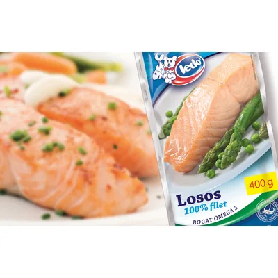 Sveža Morska Riba Losos Filet Tropic Trade 200 g