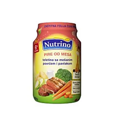 Bebi Kašica Nutrino Teletina 190 g