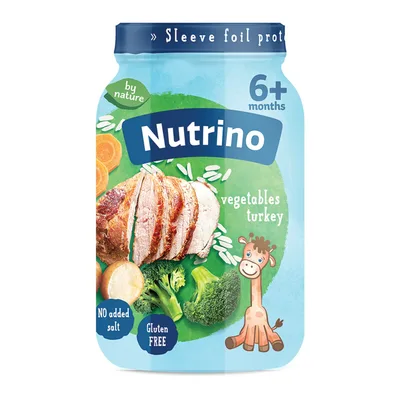 Nutrino Pire Od Junetine Sa Mesanim Povrcem I Pavlakom 190 g