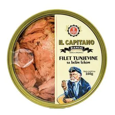 Tunjevina Filet Sa Belim Lukom Il Capitano 160 g