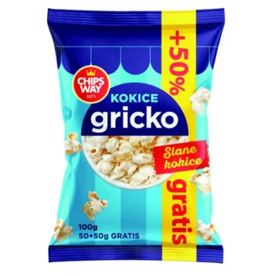 Chips Way Kokice Gratis 50 g
