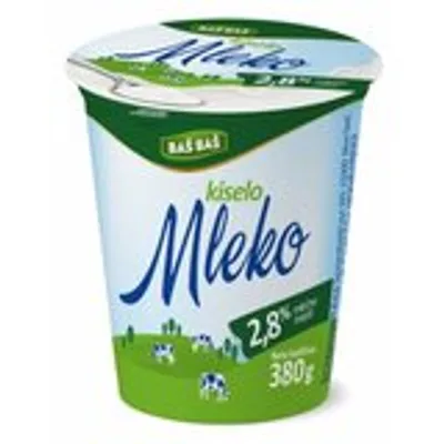 Kiselo Mleko Baš 2.8%mm Čaša 380 g