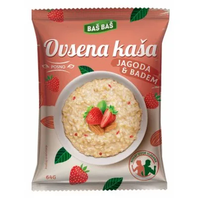 Kaša Ovsena Jagoda&badem Baš 64 g