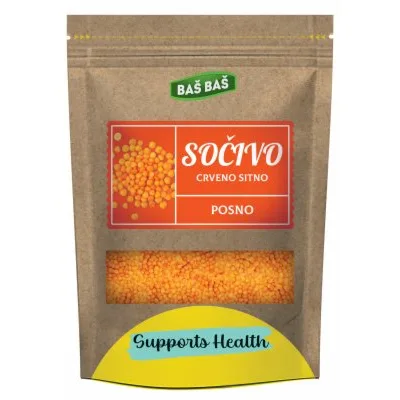 Sočivo Crveno Sitno Baš 500 g