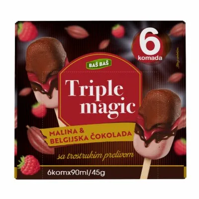Sladoled Multipack Štapić Malina Baš 540 ml