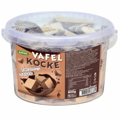 Napolitanke Kocka Mleko&čokolada Baš 800 g