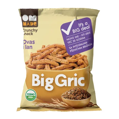 Grisine Big Gric Ovas Lan 160 g