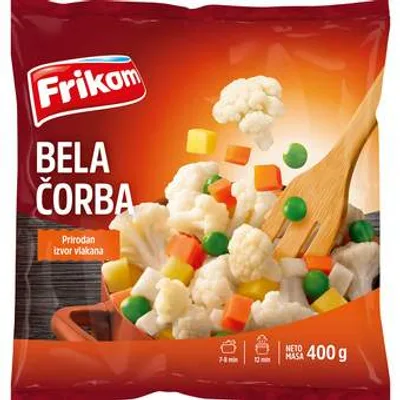 Frikom Mešavina Povrća Za Belu Čorbu 400 g
