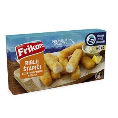 Frikom Smrznuti Panirani Riblji Štap.Zl.Panad 224 g