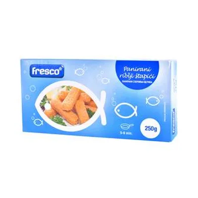 Frikom Smrznuti Panirani Riblji Štapići 250 g