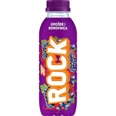 Voćni Napitak Rock Grožđe I Borovnica 500 ml