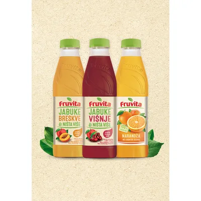 Voćni Sok Fruvita Cvekle,jabuke&ništa Više 800 ml
