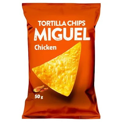 Cips Tortilla Chicken Miguel 50 g