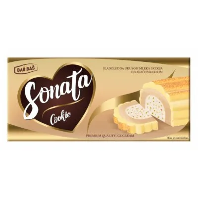 Sladoled Sonata Cookie Baš 640 ml