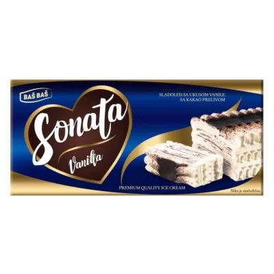 Sladoled Sonata Vanila Baš 700 ml